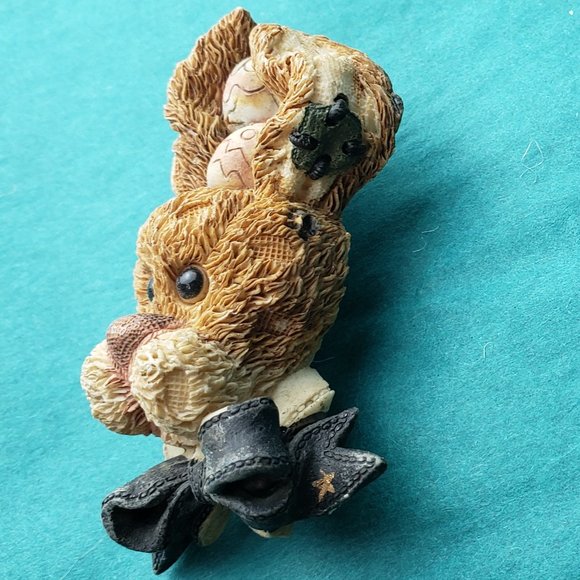 2/10$ Vintage Boyds Bears Easter Bunny Pin Brooch - Picture 3 of 5